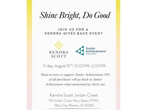 Kendra Scott Gives Back to Junior Achievement