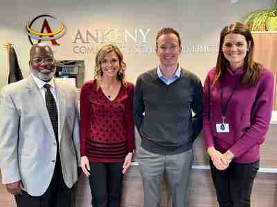 JA and Ankeny School District leaders are excited to expand on their district wide partnership, to continue to foster career readiness, financial literacy and entrepreneurship for Ankeny students.