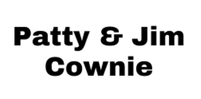 Logo for sponsor Pattie & Jim Cownie